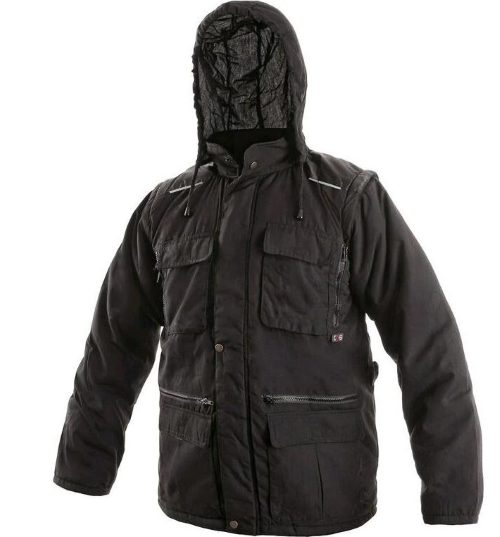 Bunda zateplená GEORGIA černá 1